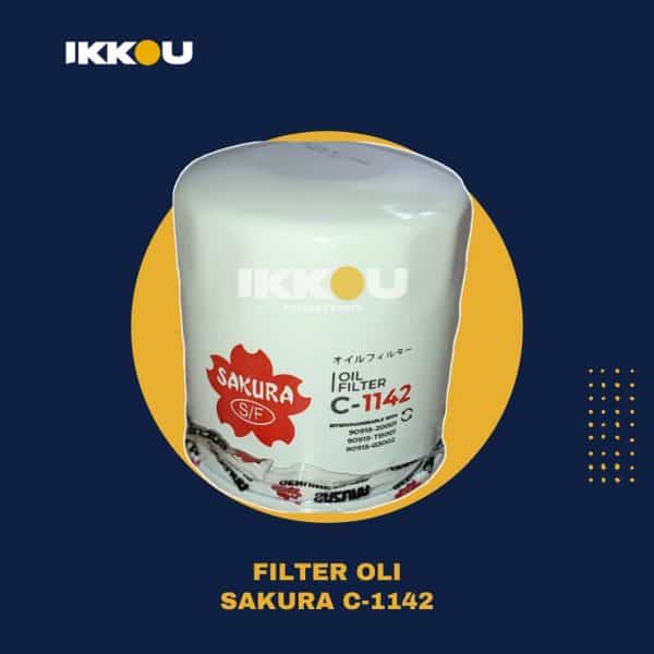 Filter Oli Sakura C-1142 - Forklift Parts