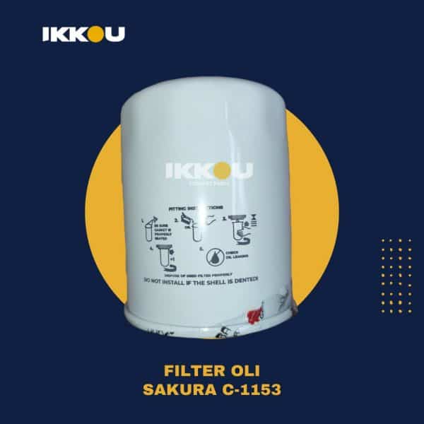 Filter Oli Sakura C-1153 - Spare Part Forklift Murah