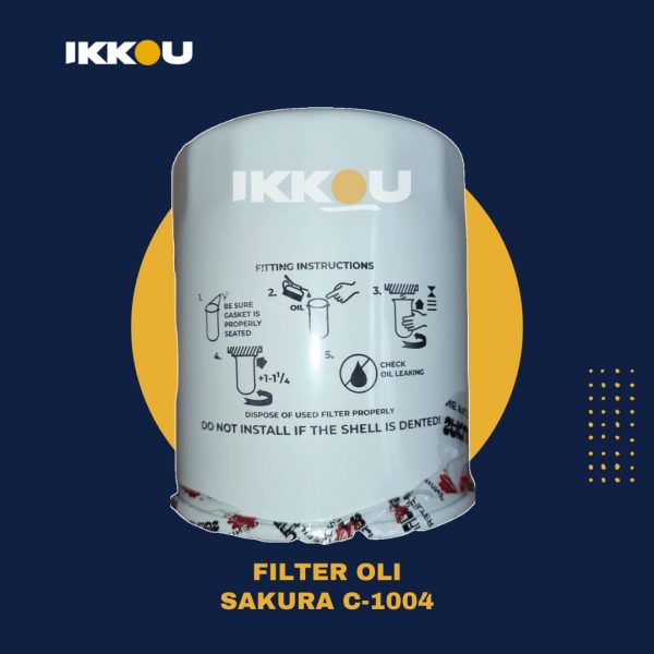 Filter Oli Sakura C-1004 - Spare Part Forklift