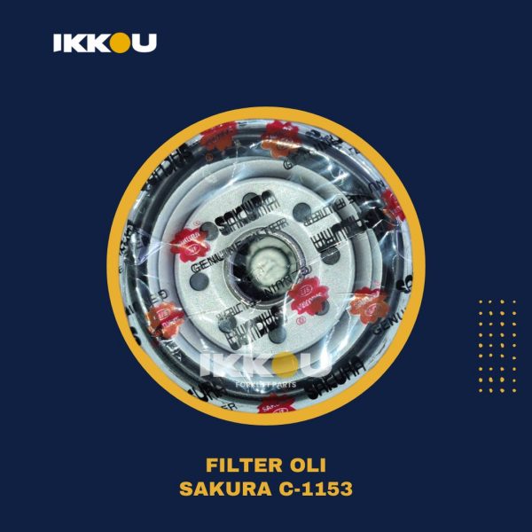 Filter Oli Sakura C-1153 - Forklift Parts