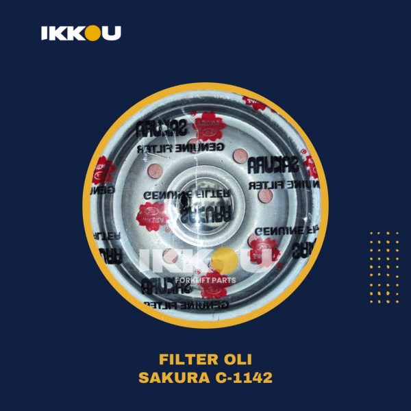 Filter Oli Sakura C-1142 - Ikkou Forklift Parts