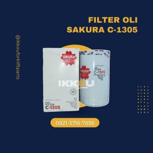 Filter Oli Sakura C-1305 - Spare Part Forklift Terbaik Semarang