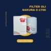 Filter Oli Sakura C-1706 - Spare Part Forklift Semarang Murah