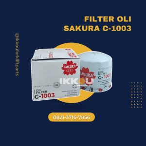 Filter Oli Sakura C-1003 - Spare part forklift