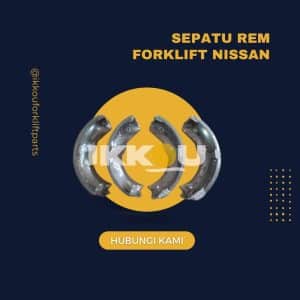 Sepatu Rem Forklift Nissan - Brake Shoe Forklift Semarang