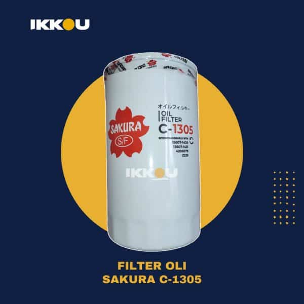 Filter Oli Sakura C-1305 - Spare Part Forklift Terbaik Semarang