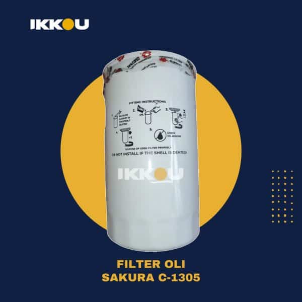 Filter Oli Sakura C-1305 - Spare Part Forklift Terbaik Semarang