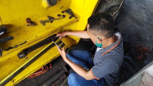 Survey spare part forklift - CV. Ikkou Indonesia